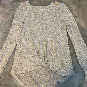 Long Sleeve Grey Sweater
